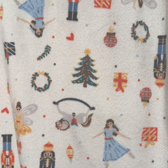 Cuddle Duds Fleece Pajamas PJ 2 Pc set Christmas Holiday Nutcracker Womens Sz 1X - Picture 4 of 11